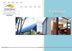E-Catalogue (DION - Trapezoidal Profile) 2013-14